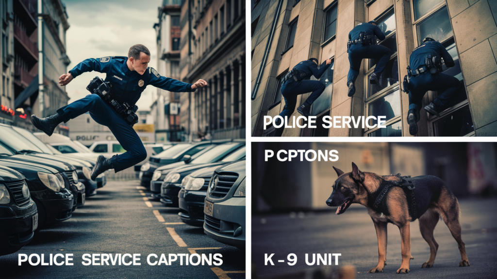 Police Service Captions