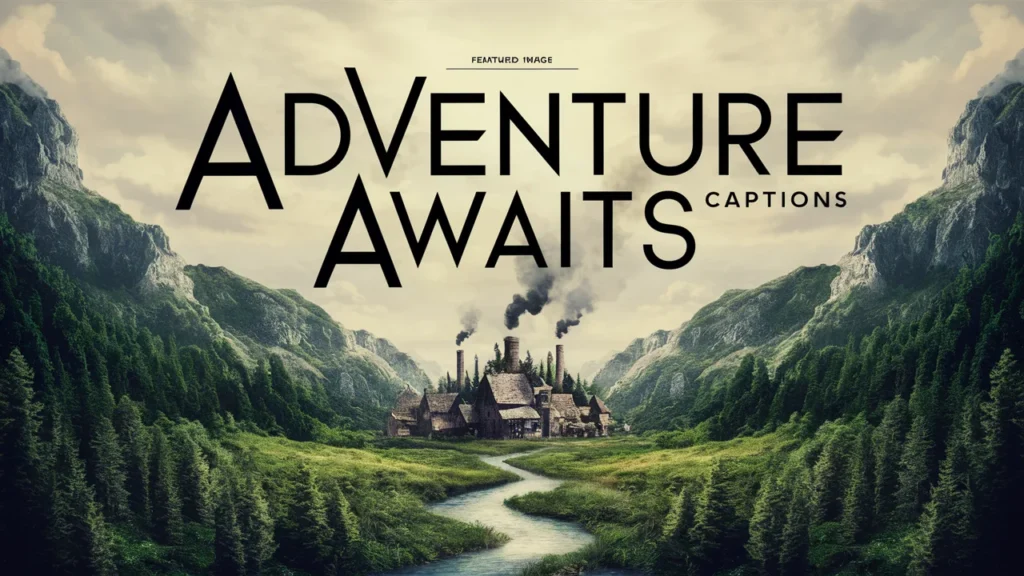 Adventure Awaits Captions