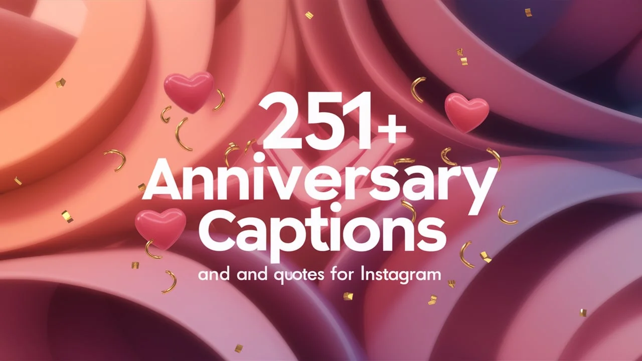 Anniversary Captions and Quotes for Instagram