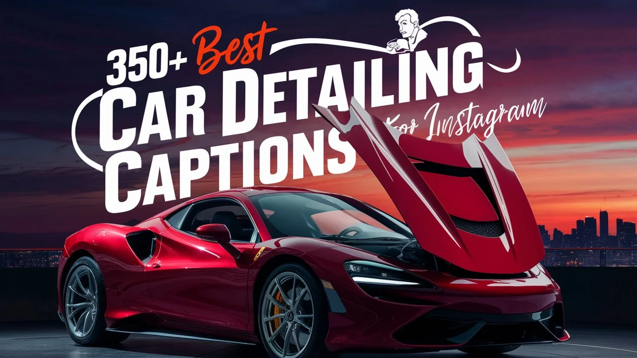 Best Car Detailing Captions For Instagram