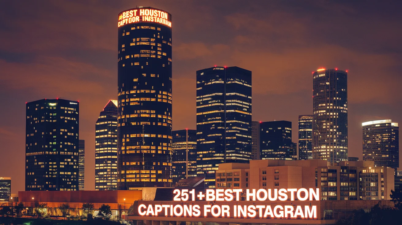 Best Houston Captions for Instagram