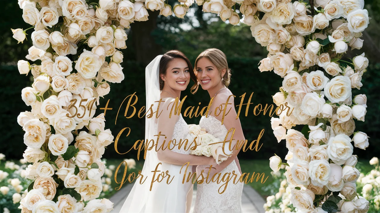 Best Maid of Honor Captions and Quotes for Instagram