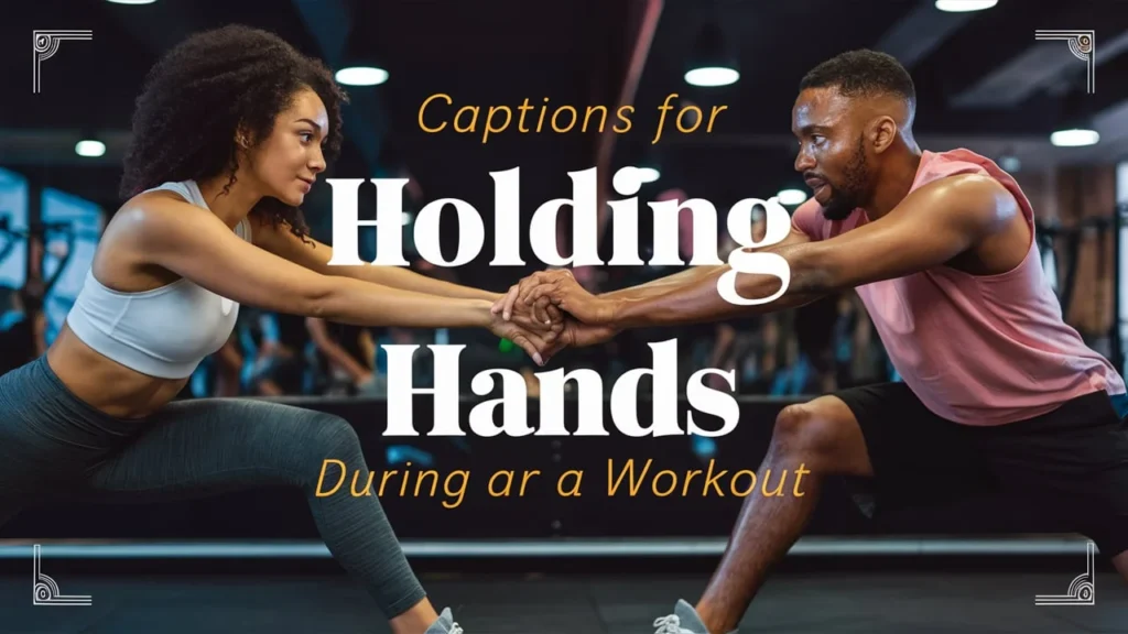 Captions for Holding Hands During a Workout