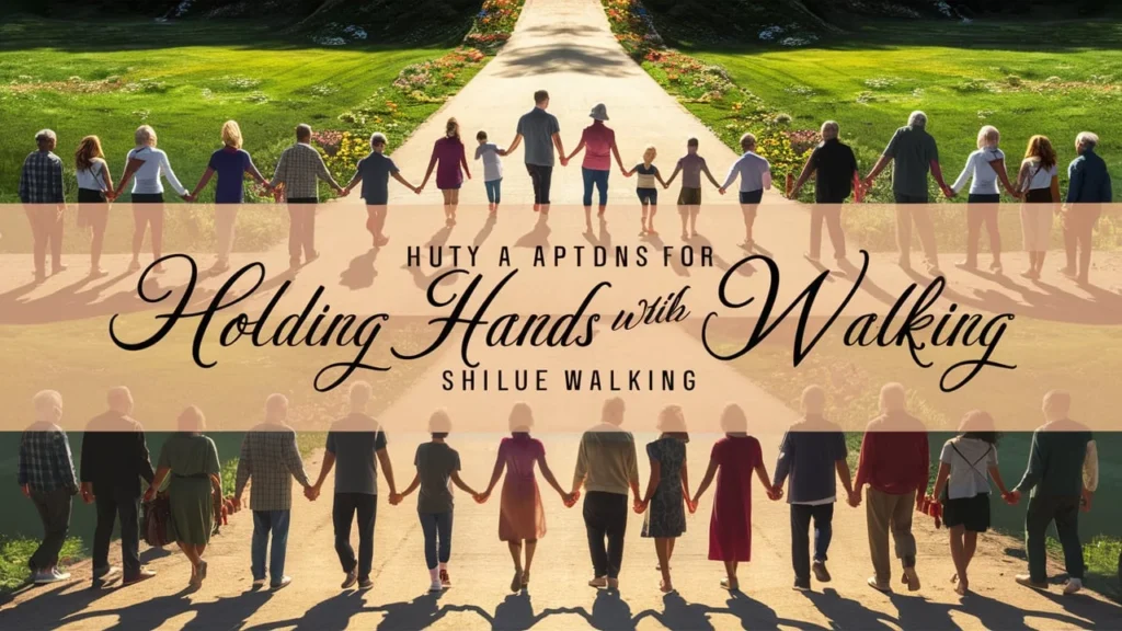 Captions for Holding Hands While Walking