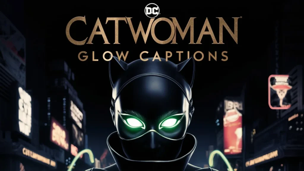 Catwoman Glow Captions