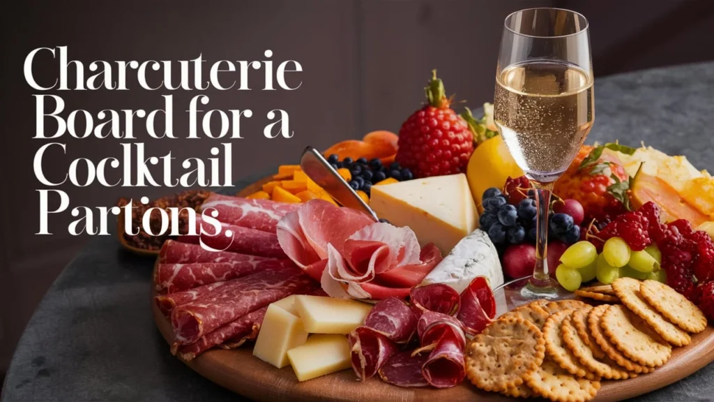 Charcuterie Board for a Cocktail Party Captions