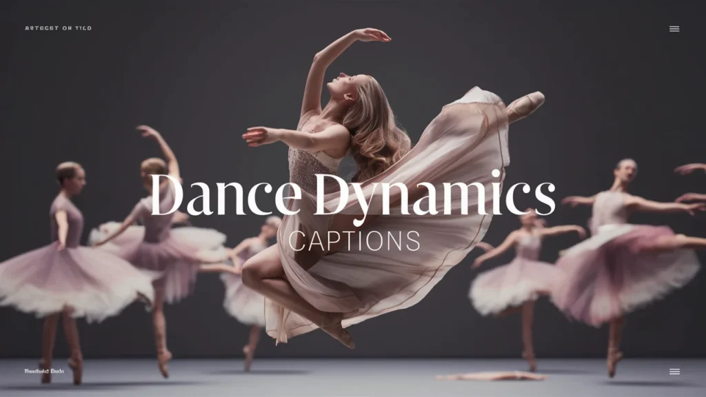 Dance Dynamics Captions