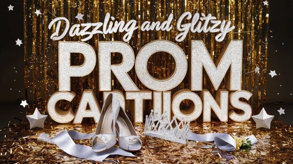 Dazzling and Glitzy Prom Captions