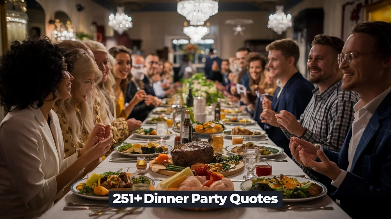 Dinner Party Quotes