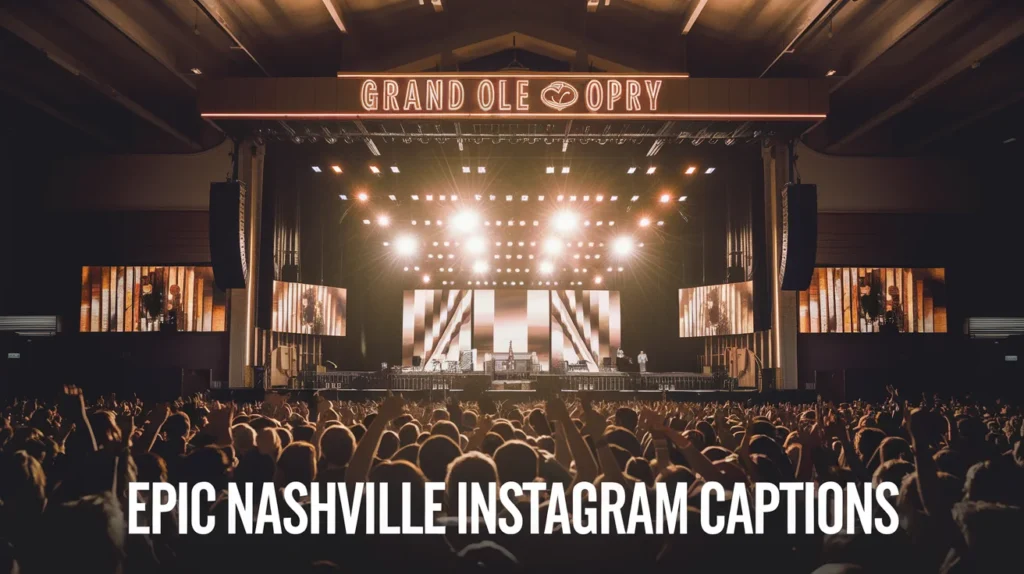 Epic Nashville Instagram Captions