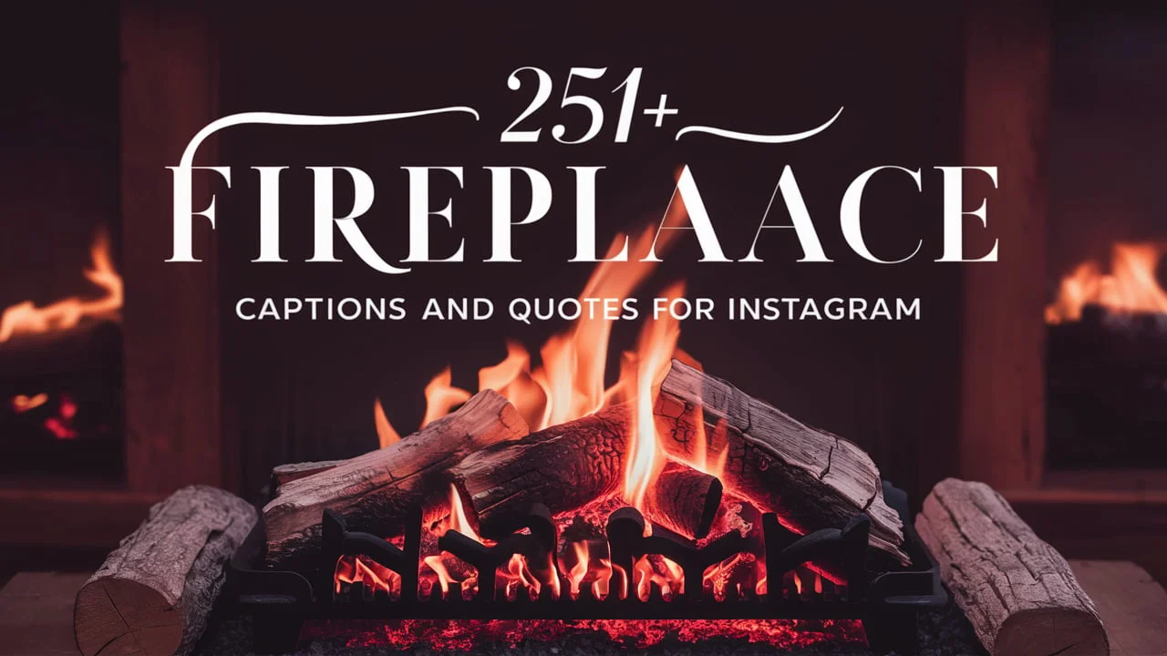 Fireplace Captions And Quotes For Instagram