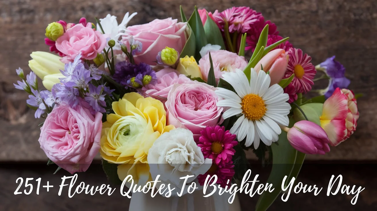 Flower Quotes to Brighten Your Day