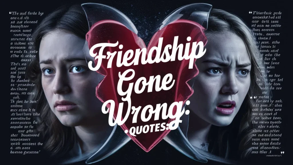 Friendship Gone Wrong Quotes