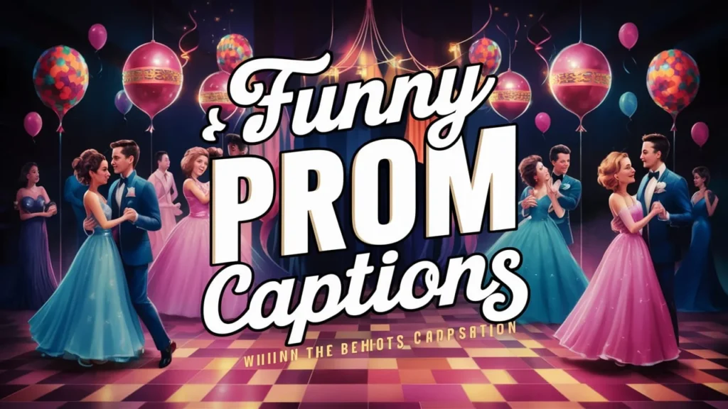 Funny Prom Captions