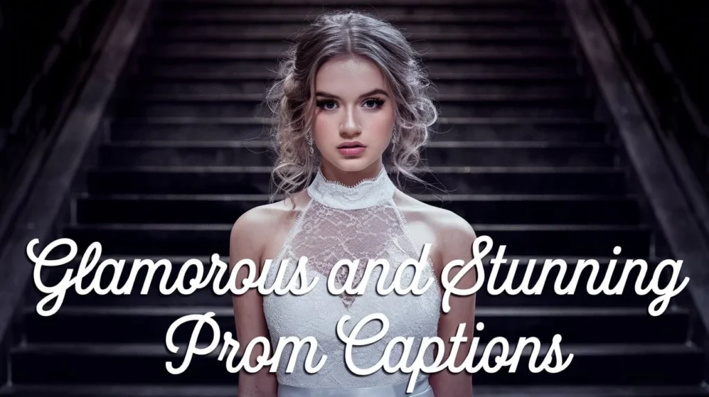 Glamorous and Stunning Prom Captions