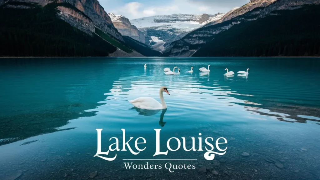 Lake Louise Wonders Quotes