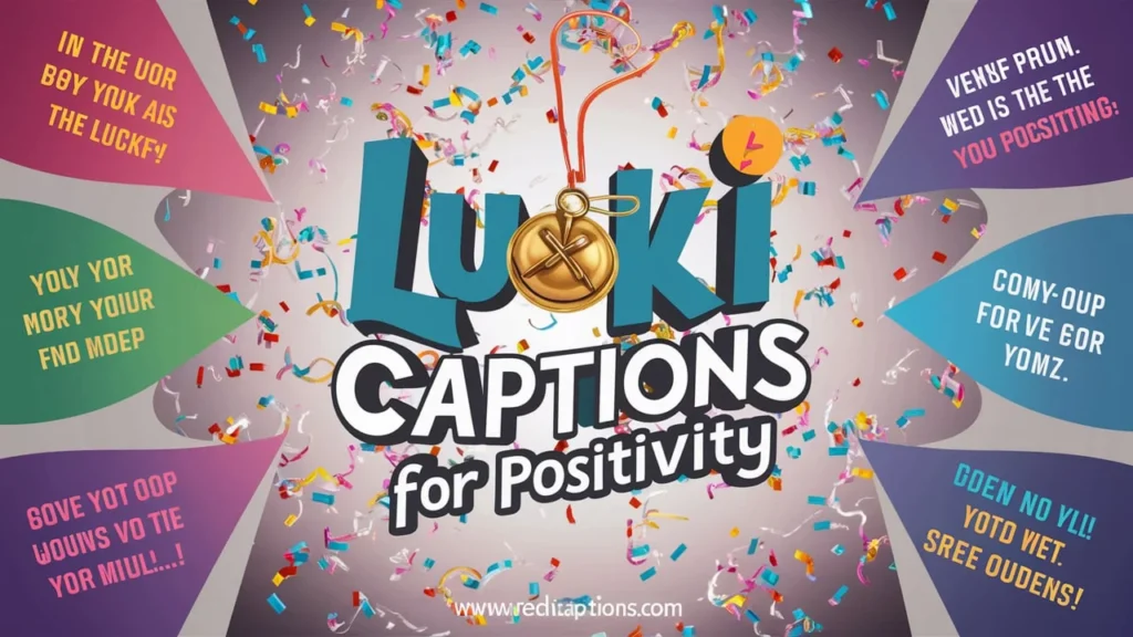 Lucki Captions for Positivity