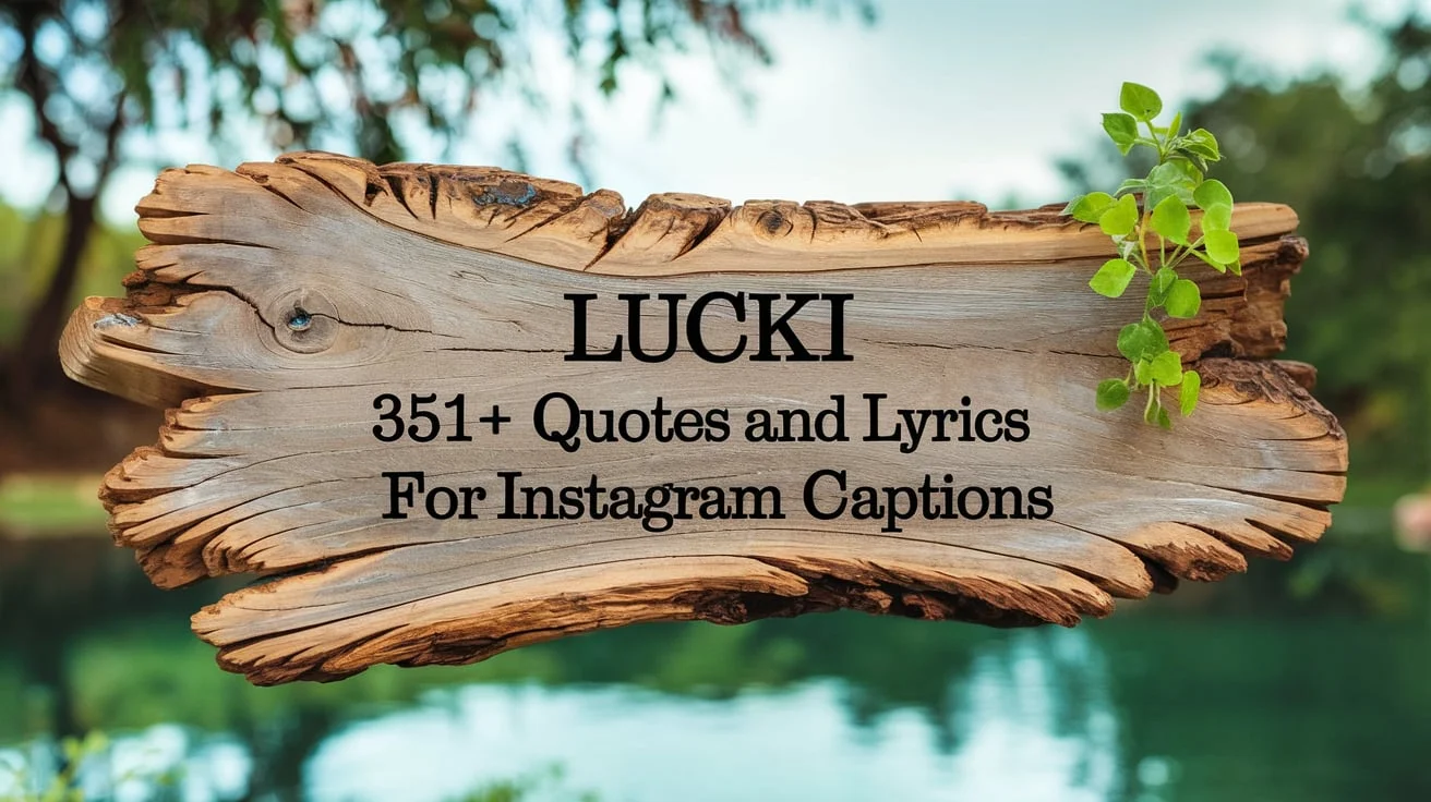 Lucki Quotes and Lyrics for Instagram Captions