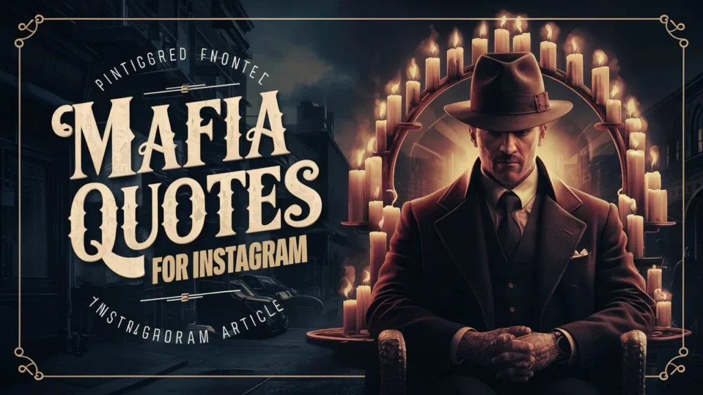 Mafia Quotes for Instagram