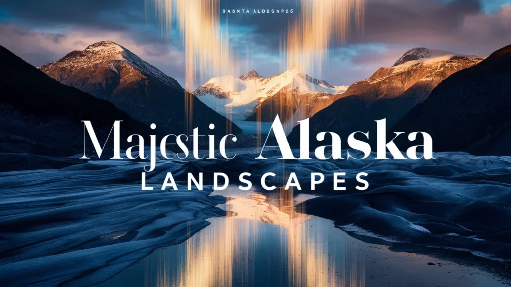 Majestic Alaska Landscapes Captions