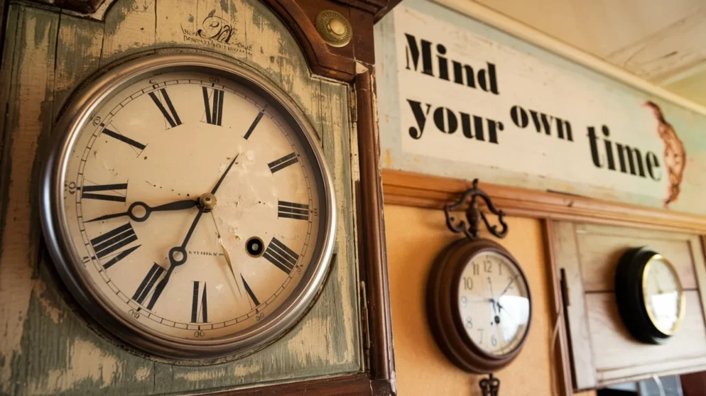 Mind Your Own Time Quotes