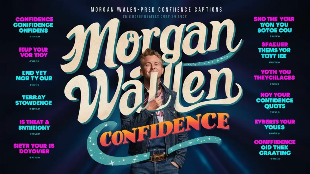 Morgan Wallen-Inspired Confidence Captions