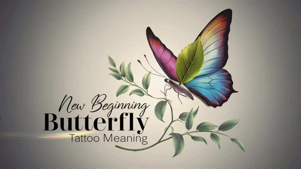 New Beginning Butterfly Tattoo Meaning