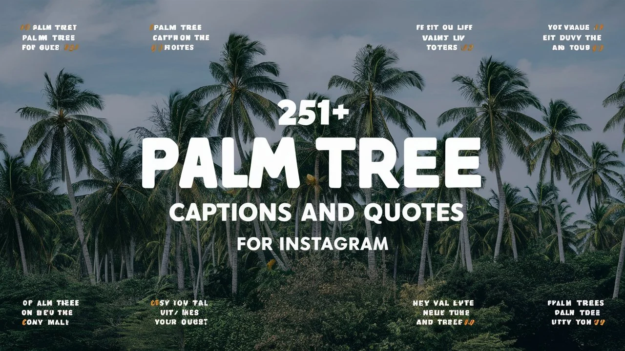 Palm Tree Captions And Quotes For Instagram