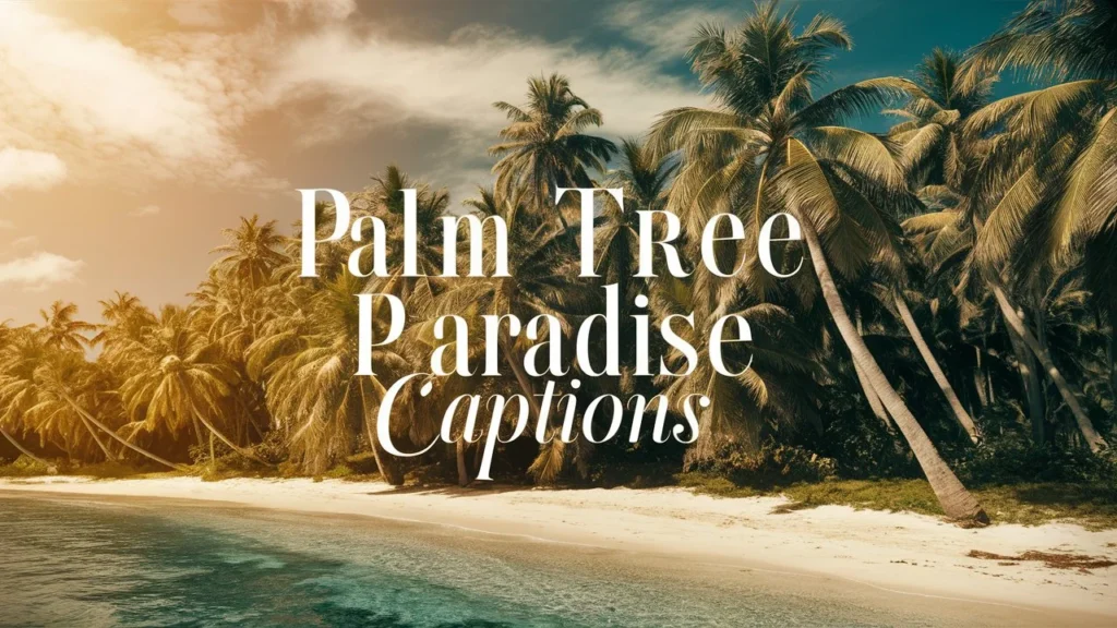 Palm Tree Paradise Captions