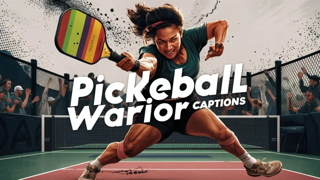 Pickleball Warrior Captions