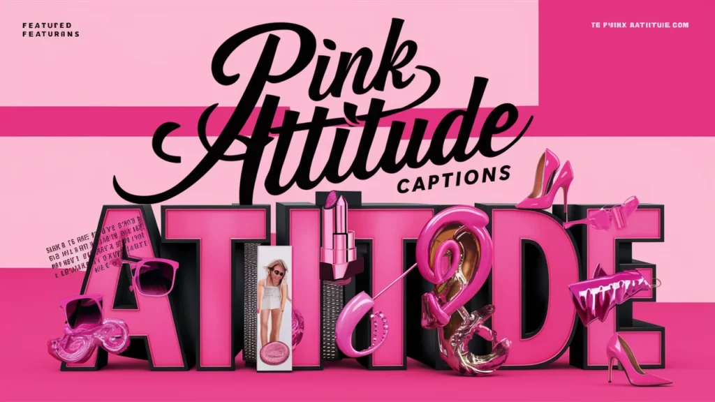 Pink Attitude Captions