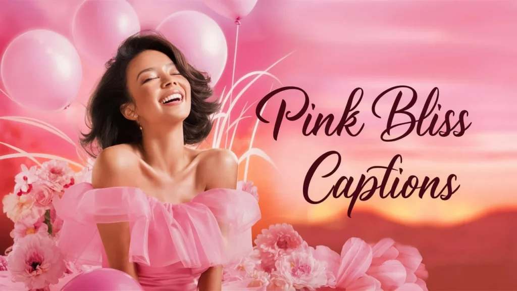 Pink Bliss Captions