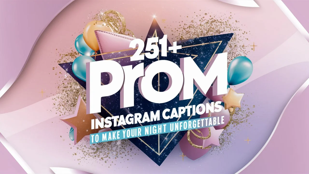 Prom Instagram Captions to Make Your Night Unforgettable