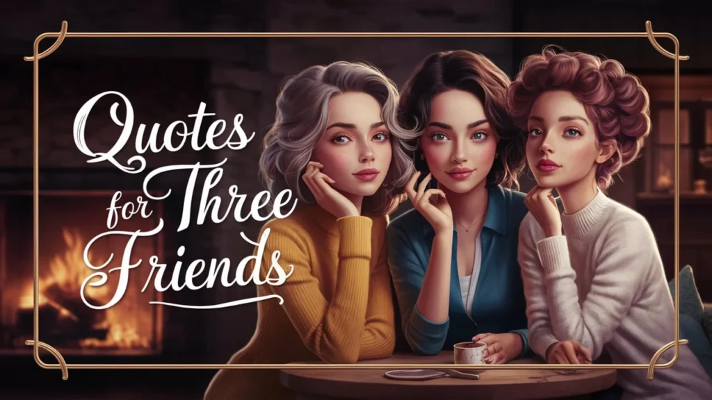 Quotes For Three Friends