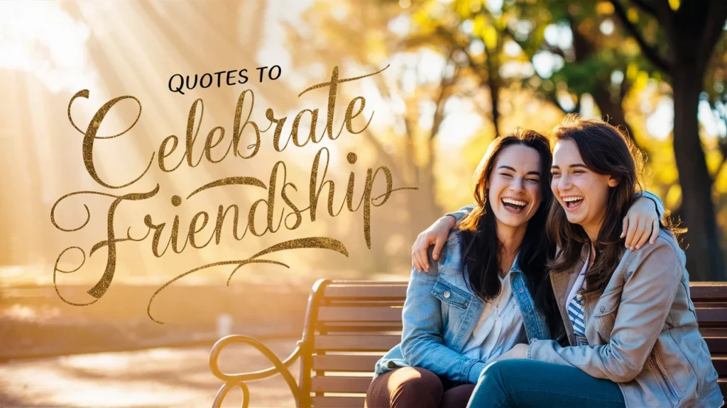 Quotes to Celebrate Friendship