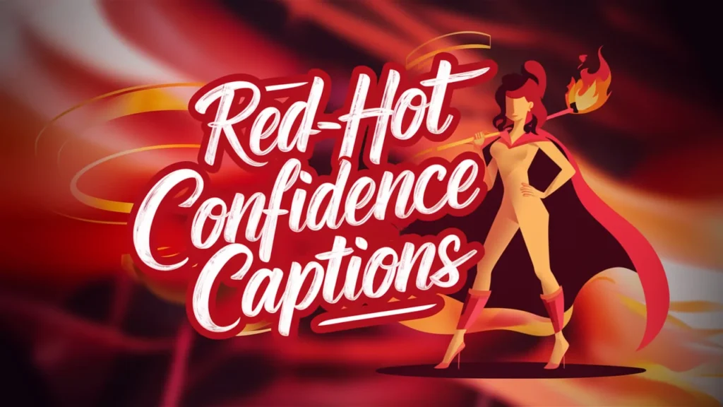 Red Hot Confidence Captions