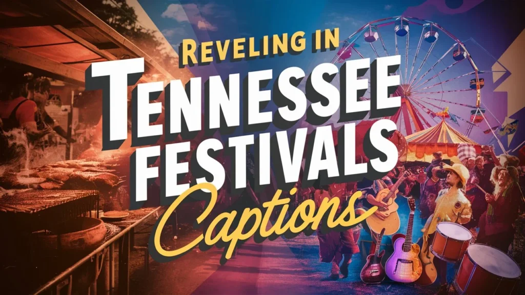 Reveling in Tennessee Festivals Captions