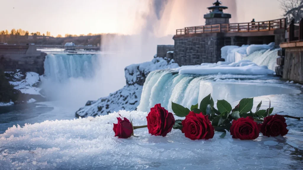 Romantic Niagara Falls Captions