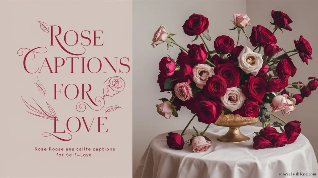 Rose Captions for Self-Love