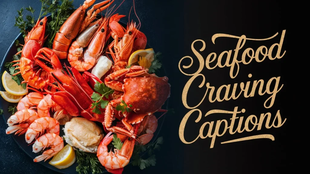 Seafood Craving Captions