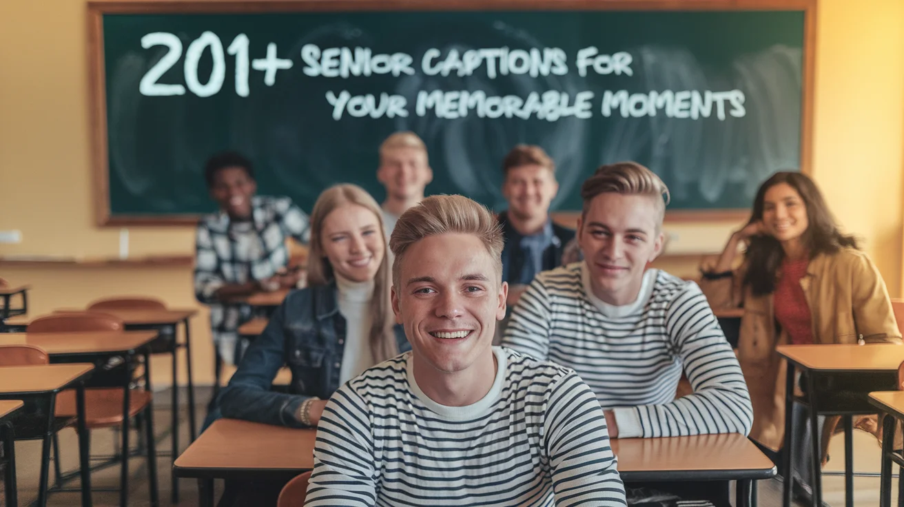 Senior Captions for Your Memorable Moments