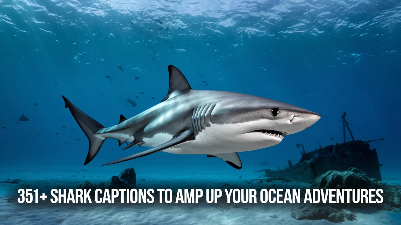 Shark Captions to Amp Up Your Ocean Adventures