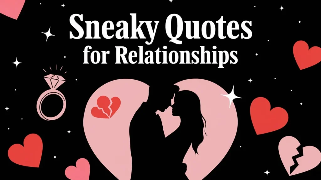 Sneaky Quotes for Relationships