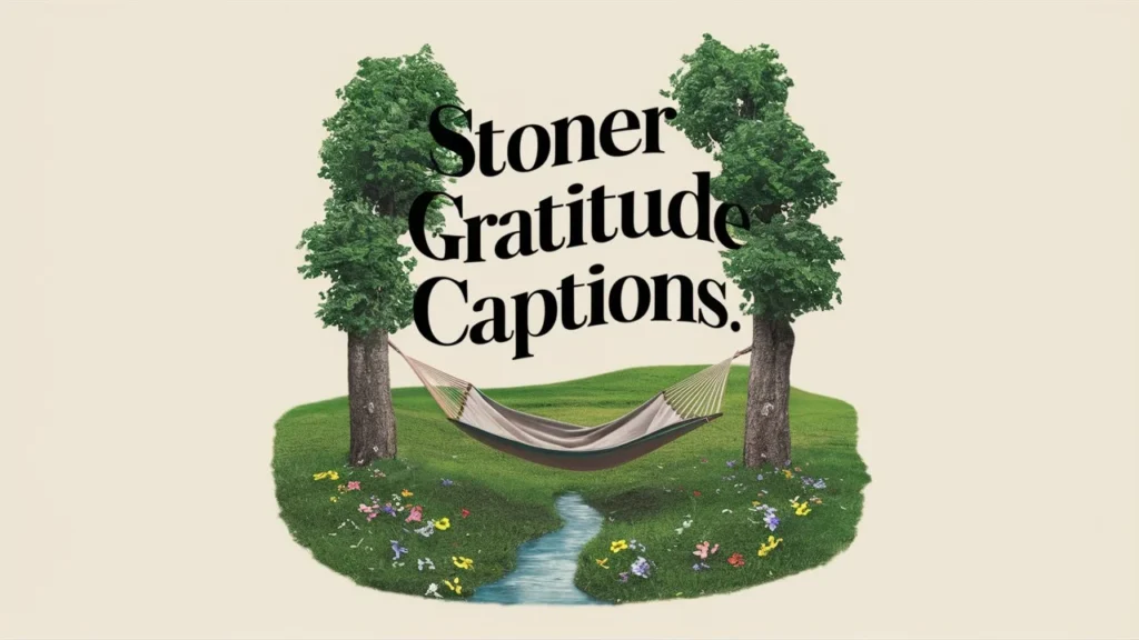 Stoner Gratitude Captions