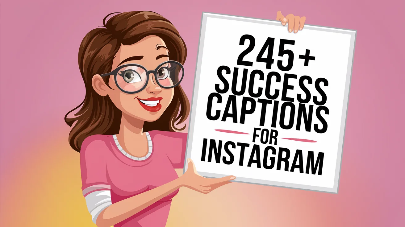 245+ Powerful Success Captions to Shine on Instagram