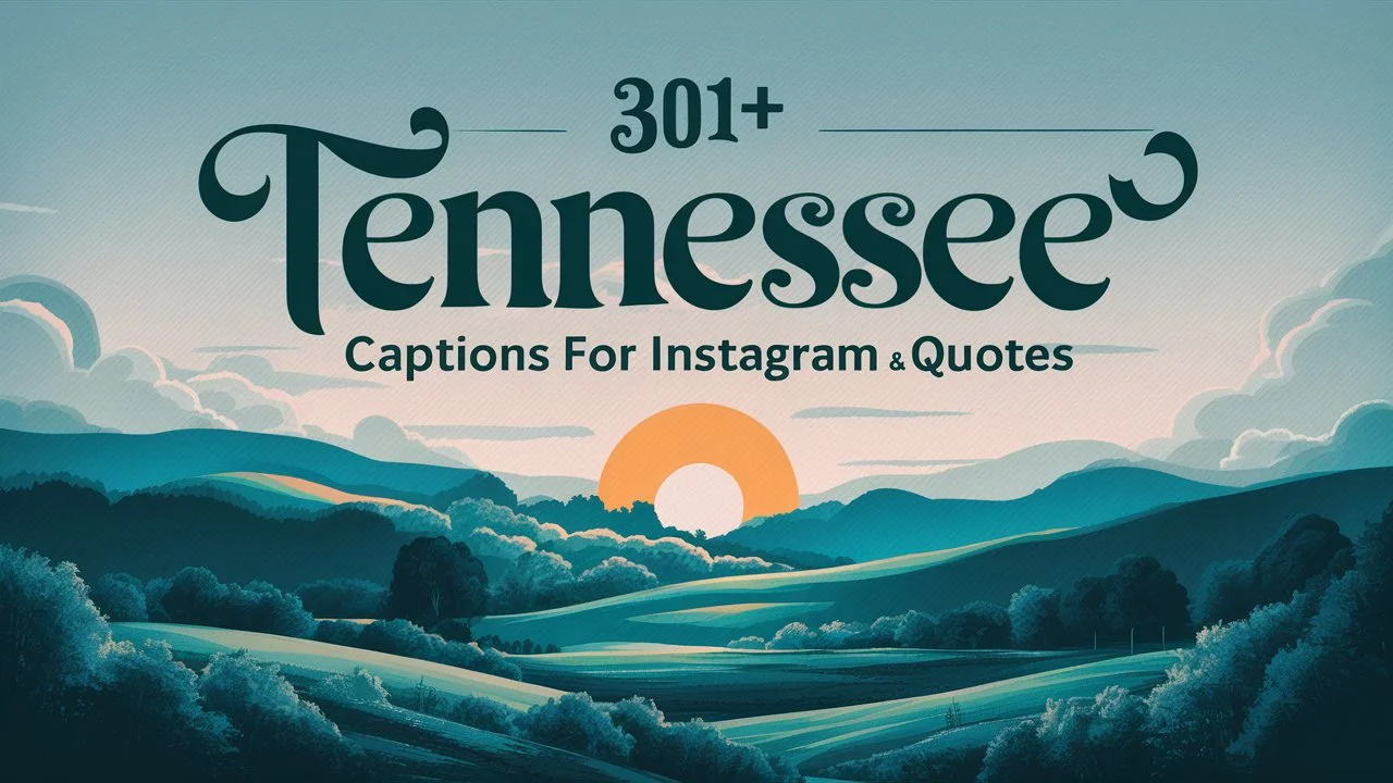 Tennessee Captions For Instagram & Quotes