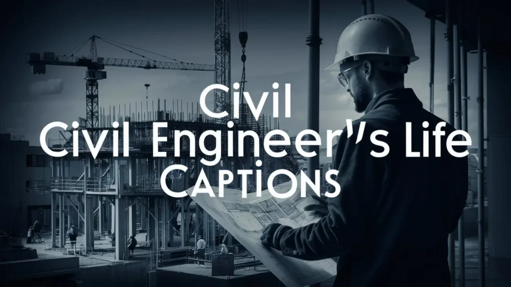 The Civil Engineer's Life Captions