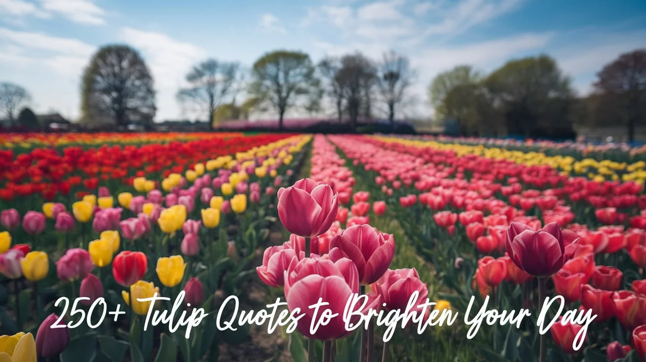 Tulip Quotes to Brighten Your Day