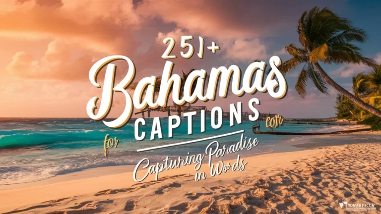 Bahamas Captions For Instagram: Capturing Paradise in Words