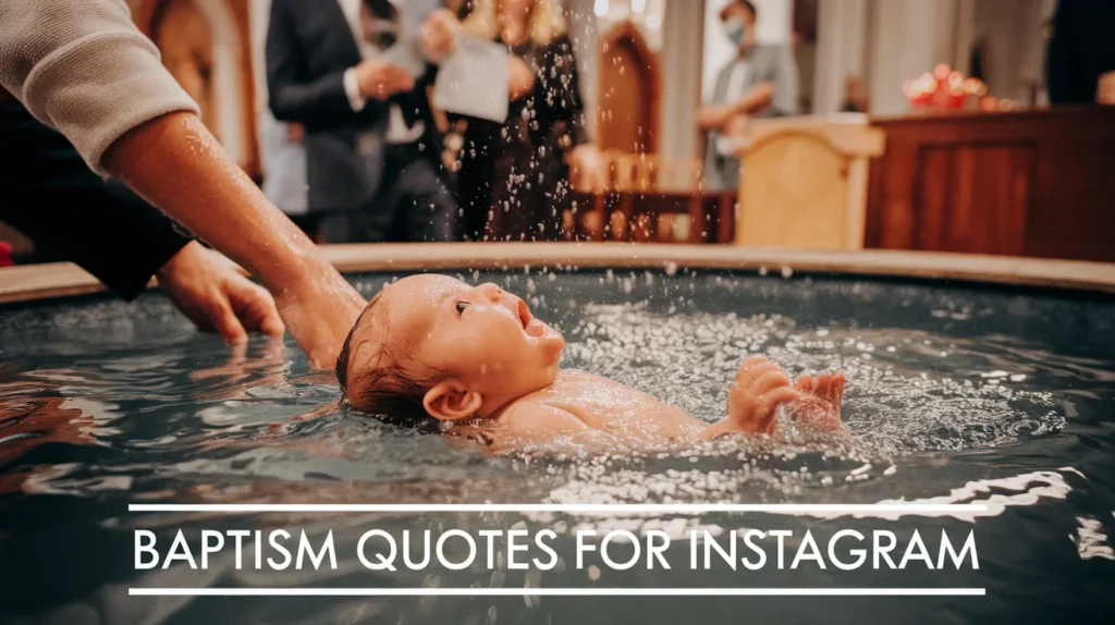 Baptism Quotes for Instagram